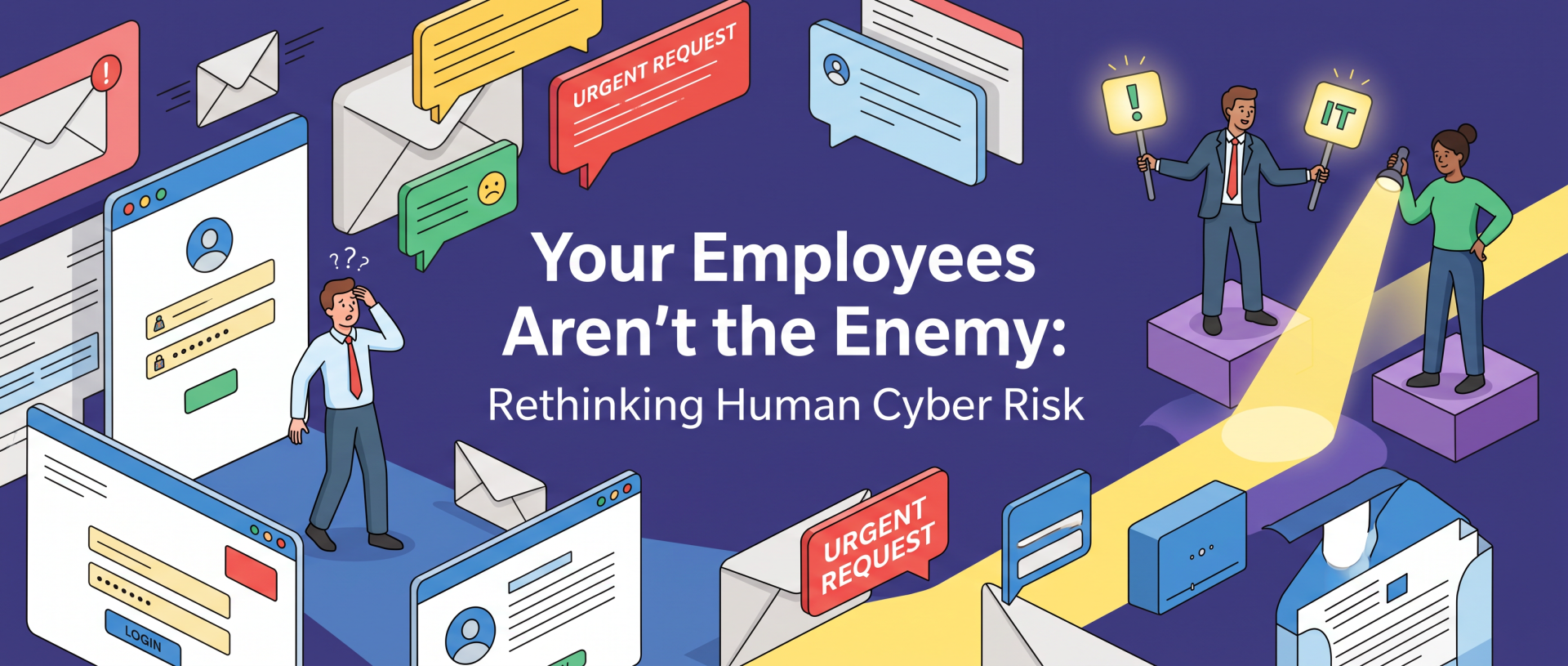 Your Employees Aren’t the Enemy: Rethinking Human Cyber Risk